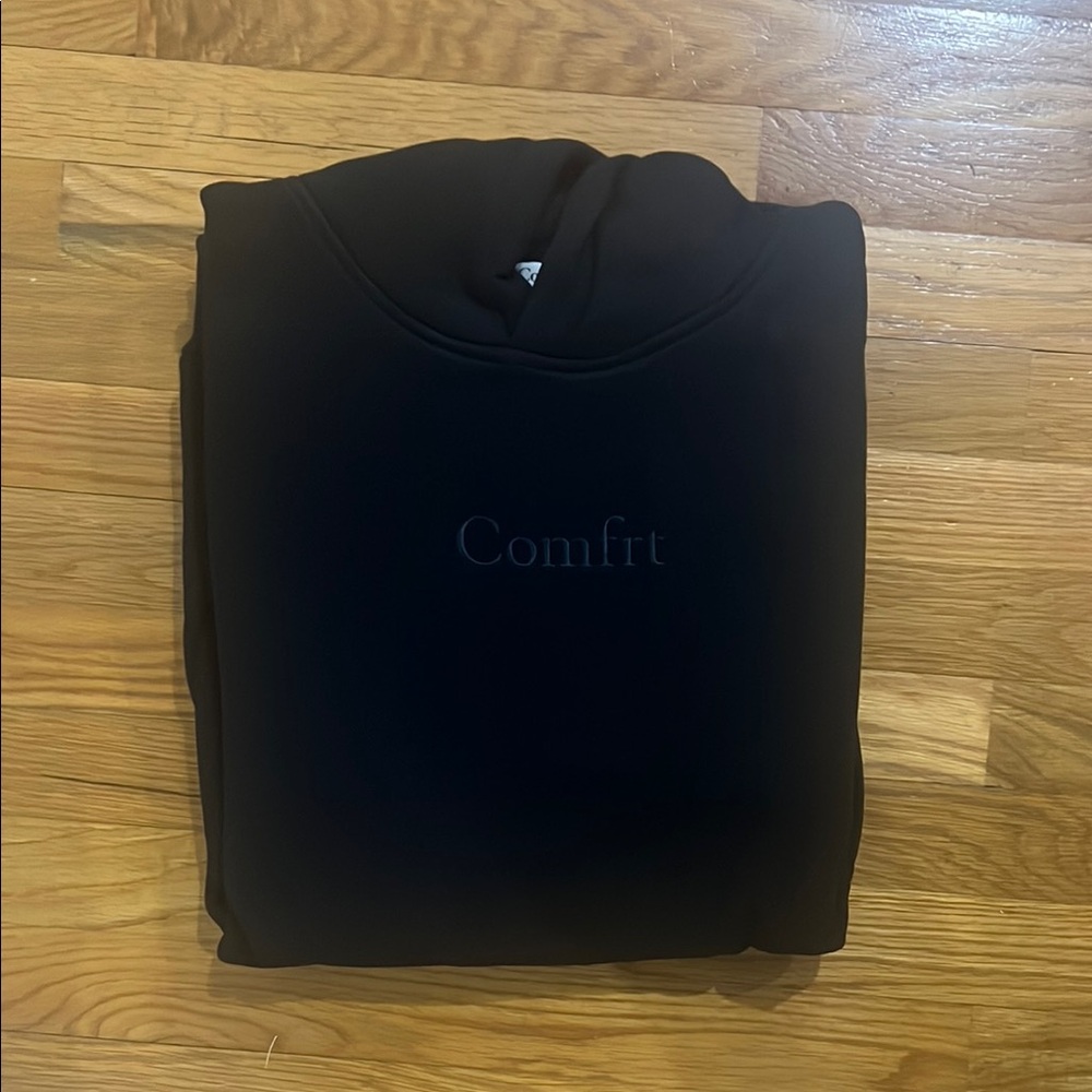 Comfrt Black Hoodie